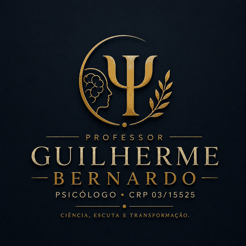 Professor Guilherme Bernardo, Psicólogo